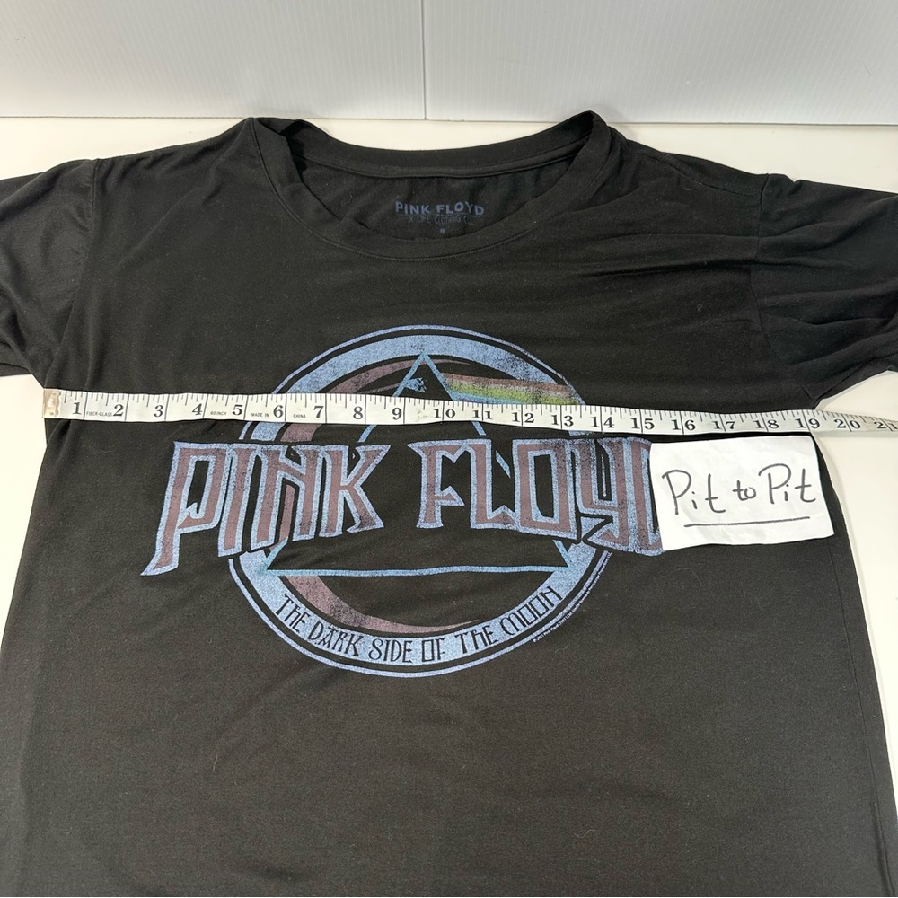 PINK FLOYD X Life Clothing Co T-Shirt Sz S Dark Side of the Moon Soft - Picture 6 of 7